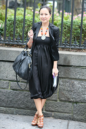 Street style in New York: Caroline Huang