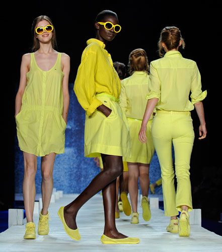 New York fashion week: Lacoste