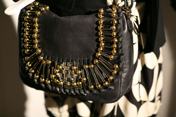 Studs in New York: Preview of Temperley London spring/summer 2010 accessories