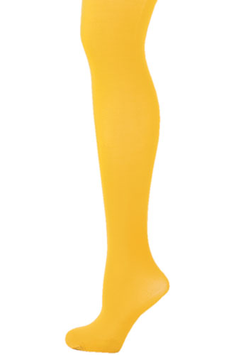Six of the best tights: Mustard 50 denier tights