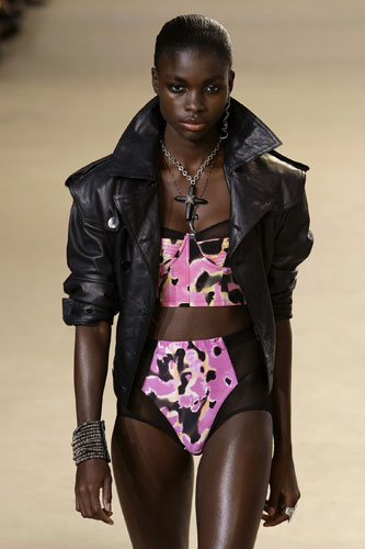 Monday LFW: A model wears Twenty8Twelve 