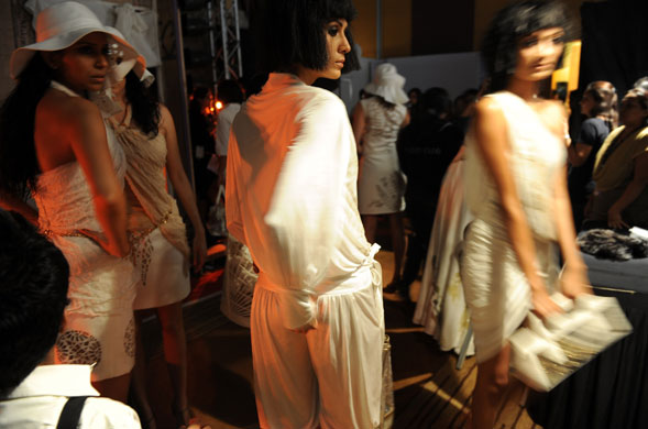 India fashion week: Backstage at Lakme fashion week