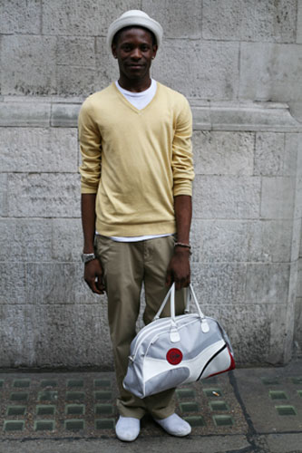 Street style at LFW: Darion Miller