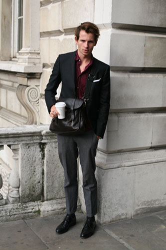 Street style at LFW: Garth Spencer