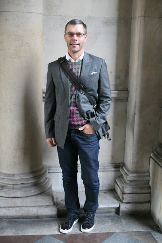 Street style at LFW: David Waters