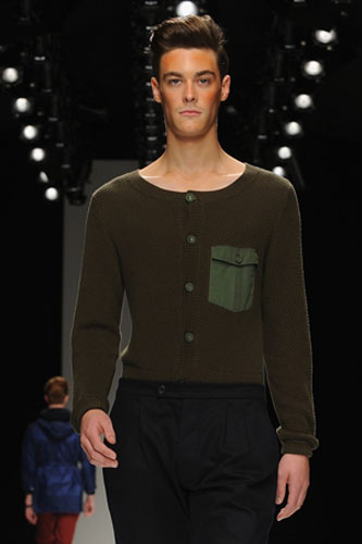 Menswear: A model wears Carolyn Massey