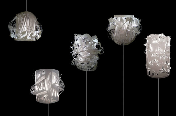 Origin craft fair: Lampshades