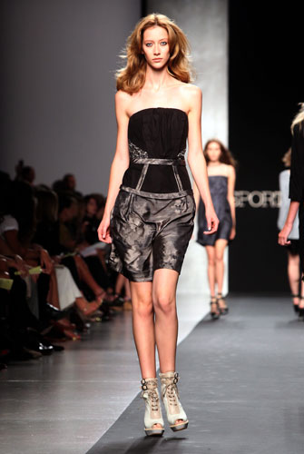 Observer fashion: A model wears Sportmax