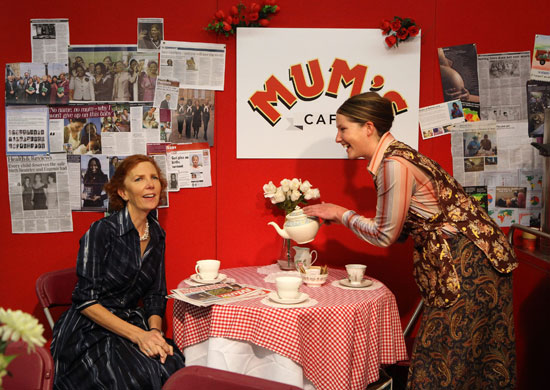 Conference fashion: The leader of the House of Lords, Baroness Royall of Blaisdon