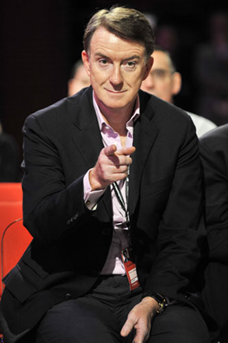 Conference fashion: Peter Mandelson