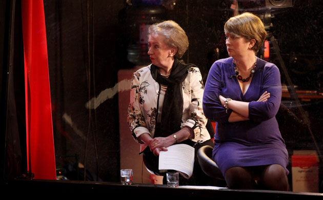 Conference fashion: Margaret Beckett and Jacqui Smith