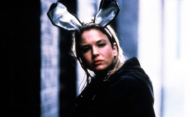 Rabbit ears: Renee Zellweger wears rabbit ears in Bridget Jones's Diary