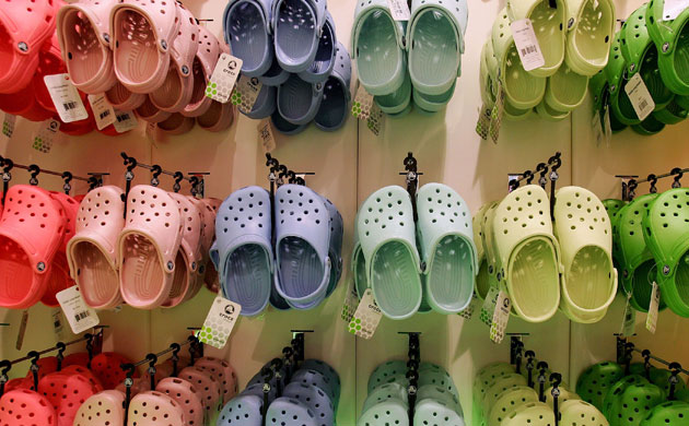 Decade fashion: Crocs Footwear's flagshop store 