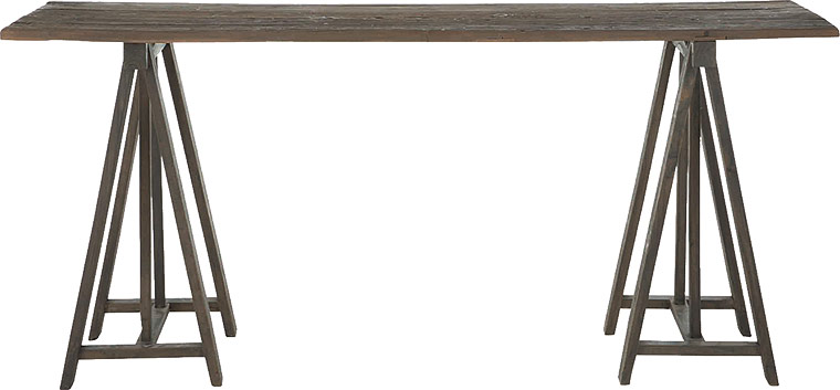Homes: Military: Elm tribal console table