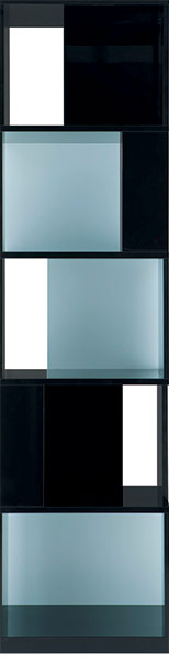 Homes: Minimalism: Tours shelving unit