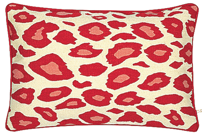 Homes: All things animal: Leopard cushion