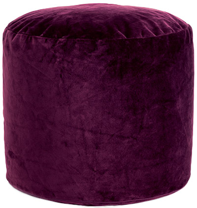 Homes: Velvet luxe: Autograph velvet pouffe