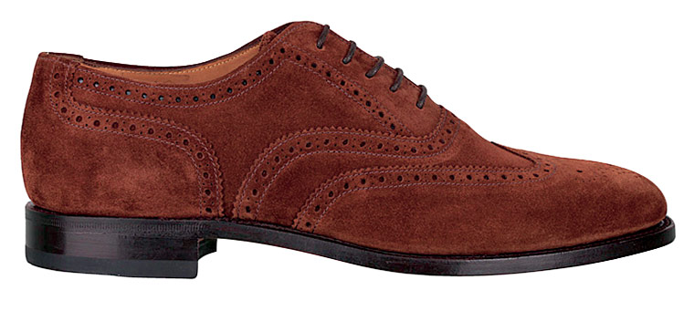 Brogues: Suede