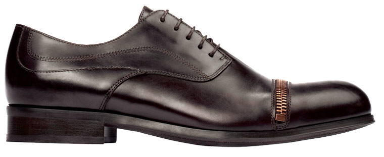Brogues: Zip toe