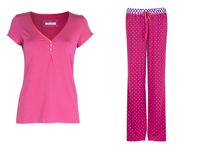 Breast cancer products: Laura Ashley pyjamas