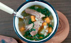 Ham hock, pearl barley and cavolo nero broth recipe
