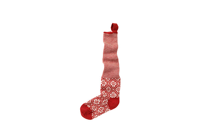 Christmas decorations: Christmas gift guide christmas decorations knitted stocking toast