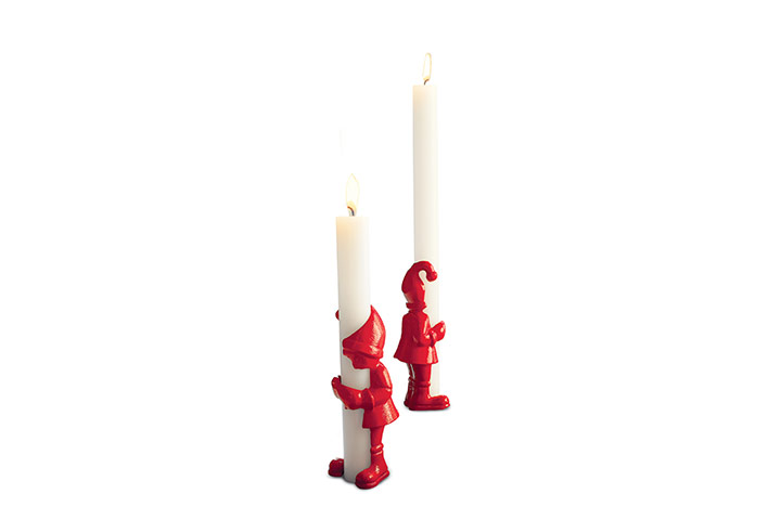 Christmas decorations: Christmas gift guide decorations elf candle holder