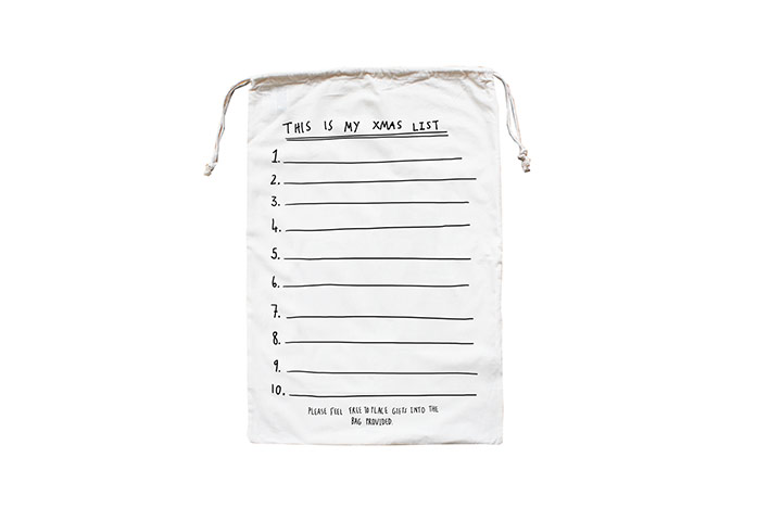 Christmas stockings kids: Lazy Oaf santa sack