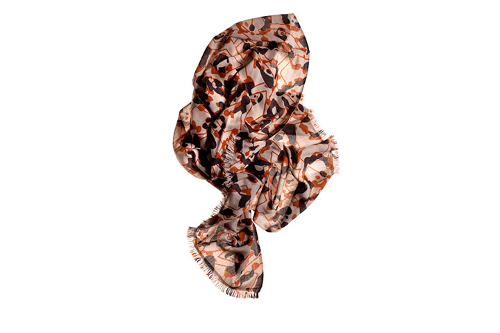 Christmas womens luxury: Wholly goat scarf