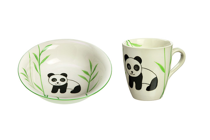 Christmas gift guide: Christmas gift guide: panda mug and bowl set