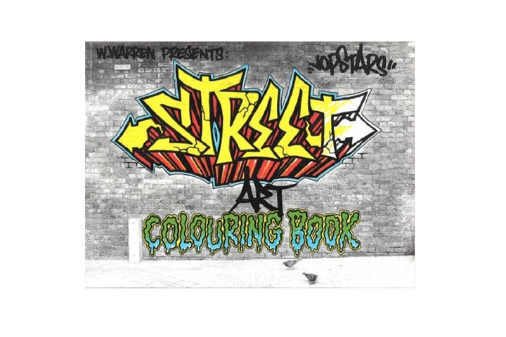 Christmas gift guide: Christmas gift guide: Graffiti colouring-in book