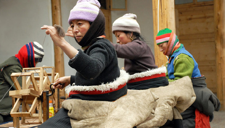 Drylands fashion: Drylands fashion: Inside the Norlha workshop