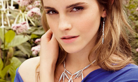 Emma Watson models her new collection for People Tree