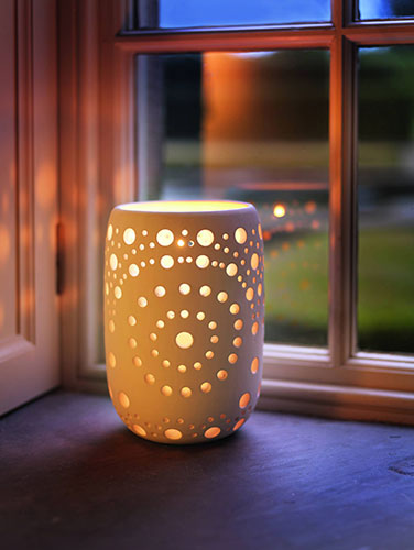 Fairtrade gardens: Hurricane lamp