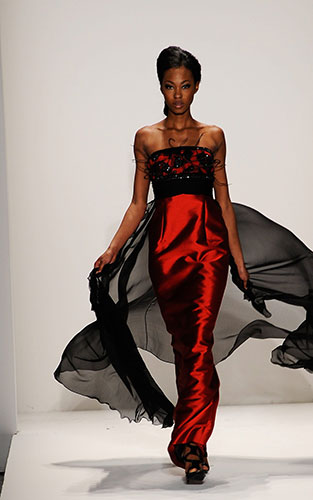 New York fashion week: The Farah Angsana show, Feb 2010