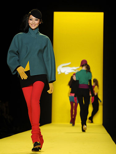 New York fashion week: Lacoste