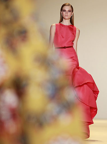 New York fashion week: Carolina Herrera at New York Fashion Week