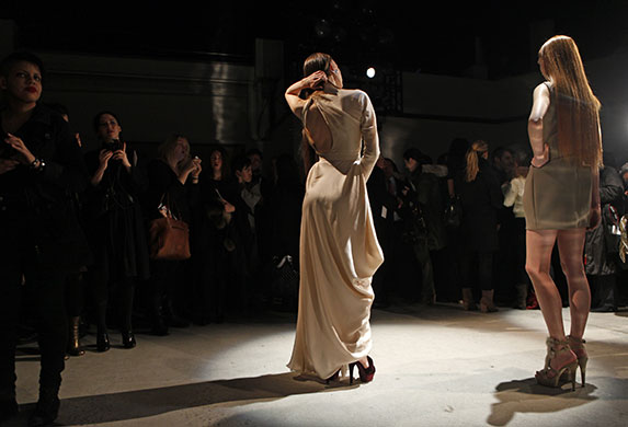 New York fashion week: Halston fall 2010 collection