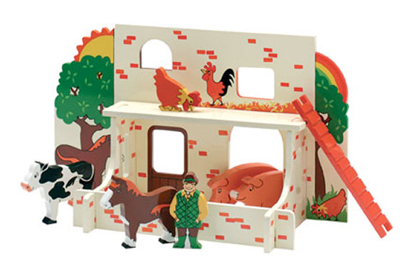 Fairtrade fortnight: Kids: Fair trade farm toy