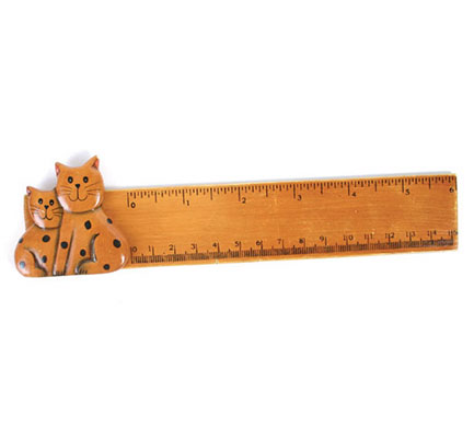 Fairtrade fortnight: Kids: Fair trade cat ruler