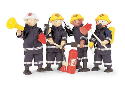 Fairtrade fortnight: Kids: Firemen toys