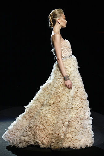 New York fashion week: Badgley Mischka