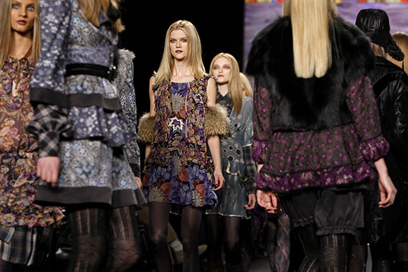 NYFW Wednesday's shows: Anna Sui collection in New York