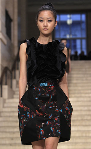 London fashion week: Erdem