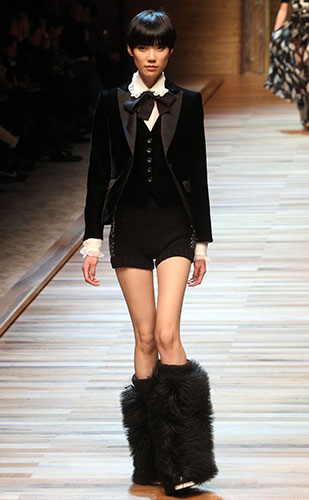 Milan fashion week: D&G