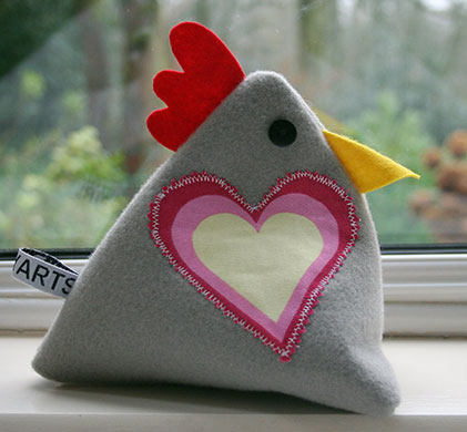 Handmade Valentine's: Doorstop