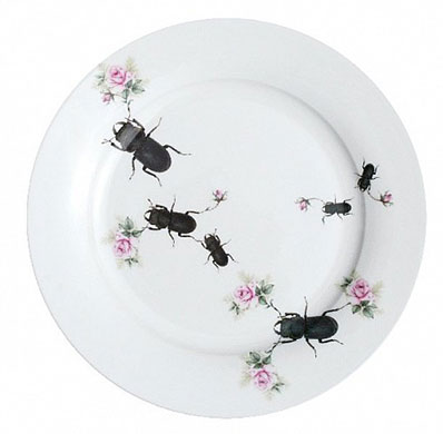 Handmade Valentine's: Decoupage vintage plate