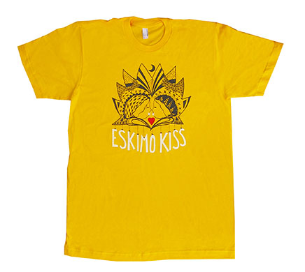 Handmade Valentine's: Hand-printed T-shirt