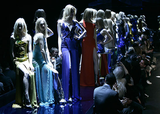 Milan fashion week: Versace