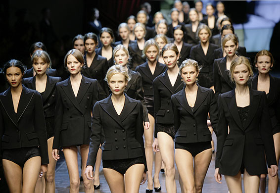 Milan fashion week: Dolce & Gabbana
